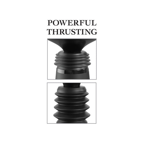 Fetish Fantasy Series Body Dock Handheld Thruster with Seven Thrusting Modes Suction Stimulator