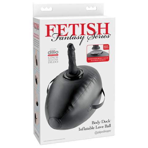 Fetish Fantasy Series Body Dock (Black) – Inflatable Love Seat Black > Sex Toys > Sex Positioners
