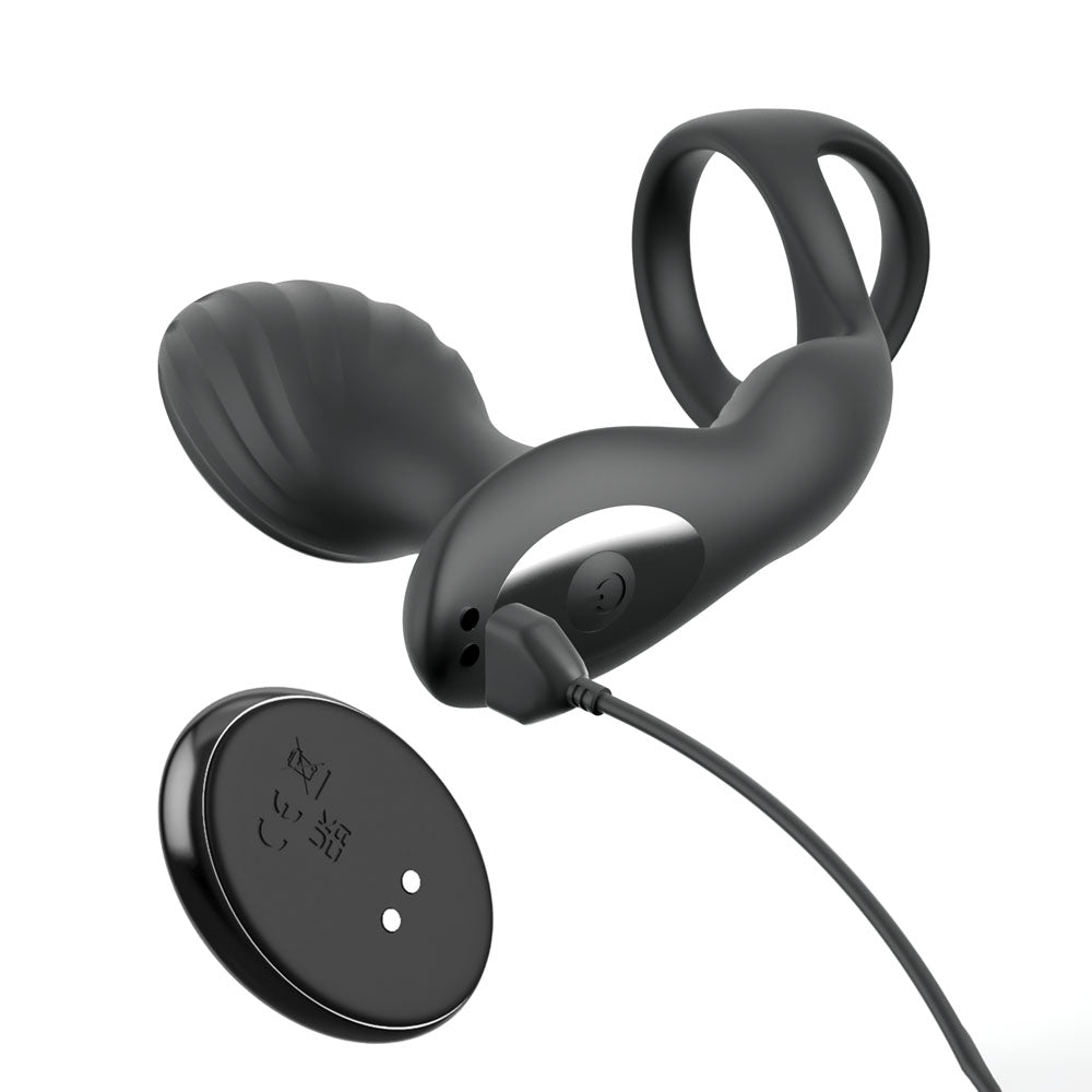 Anal Fantasy Elite Collection Ass-Gasm Gyro-Milk Pro (Black) – Prostate Massager > Anal Range > Prostate Plugs