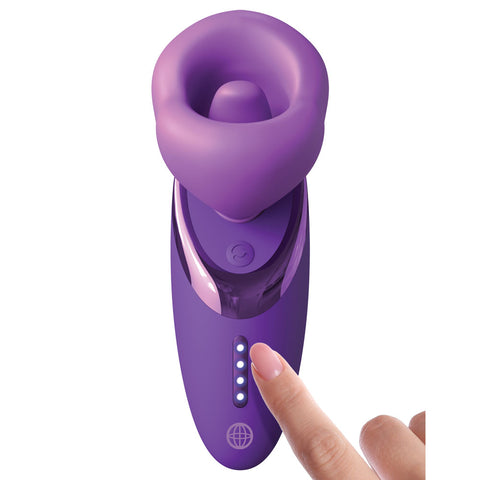 Fantasy for Her Pleasure Sucker Sucking Licking and Vibrating Stimulator Air Pulsation