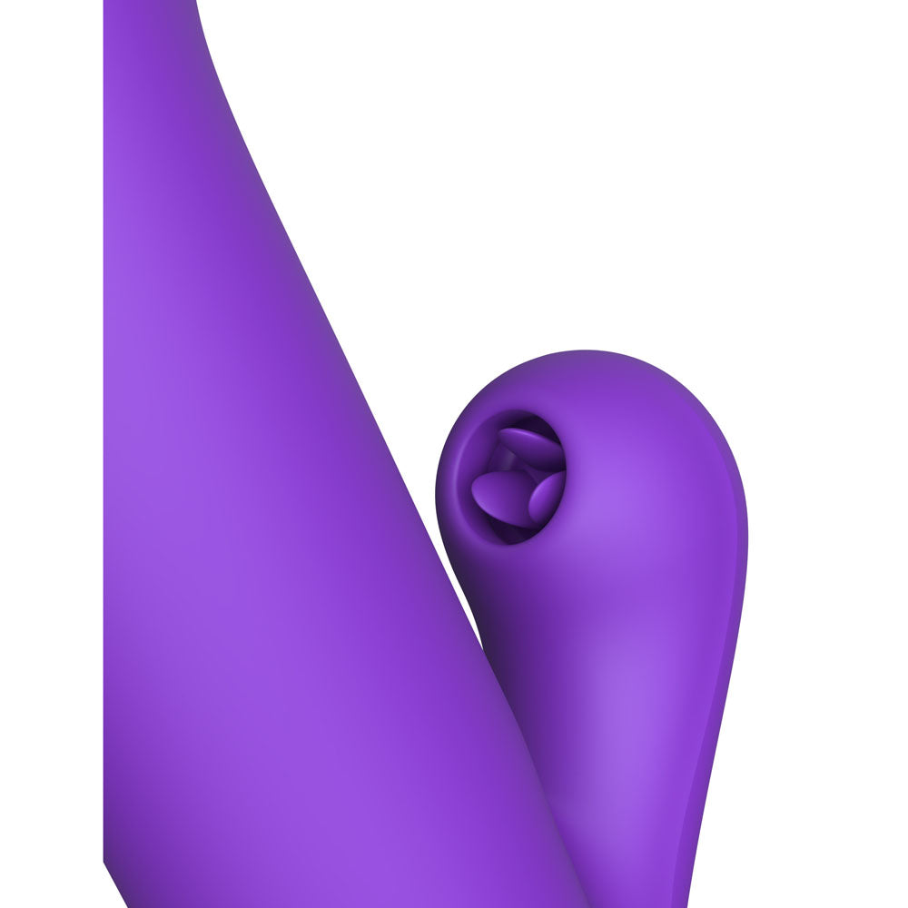Fantasy For Her Super SoniX Thruster – 8.7 Inch USB Rechargeable Rabbit Vibrator > Vibrators > Ladies > Rabbit