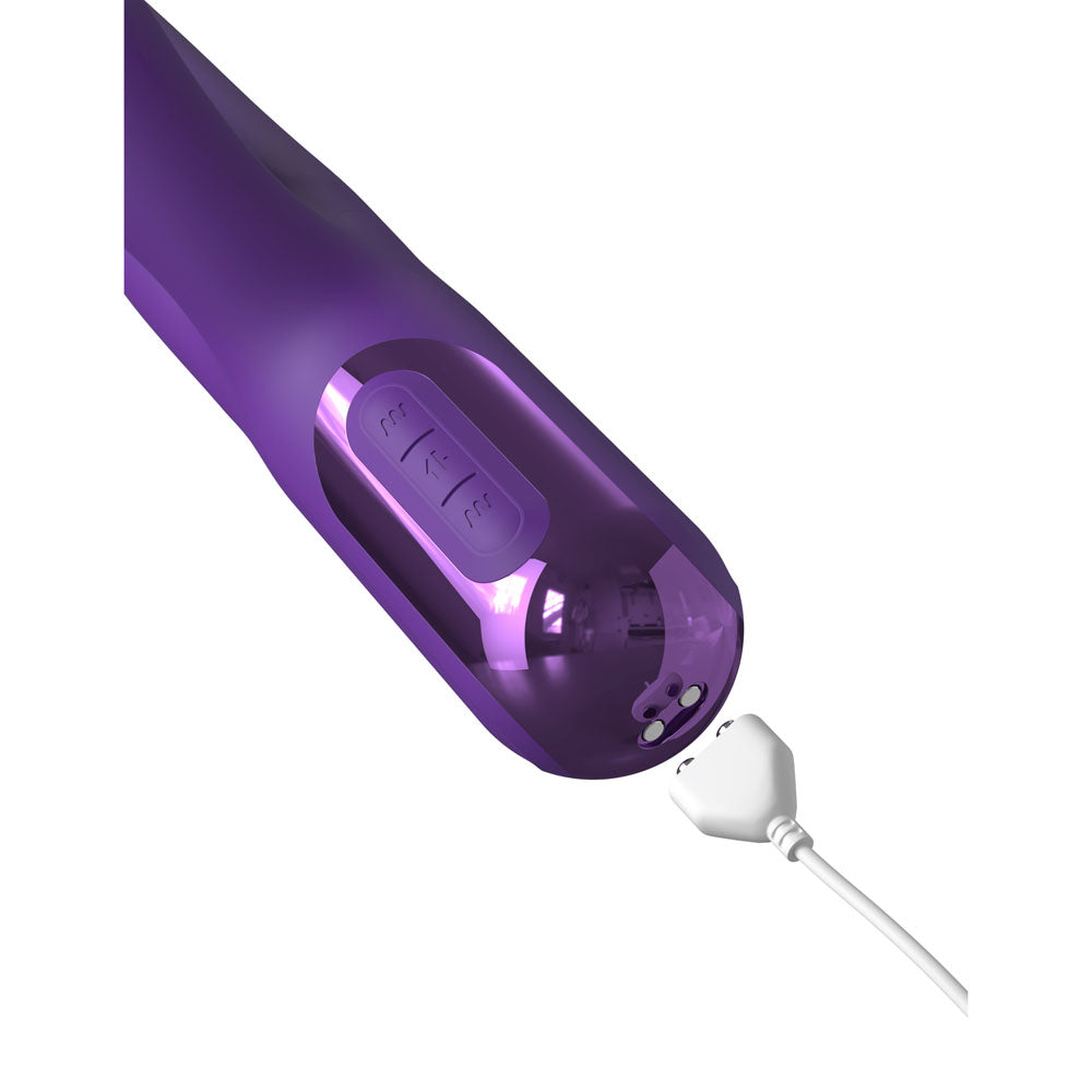 Fantasy For Her Super SoniX Thruster – 8.7 Inch USB Rechargeable Rabbit Vibrator > Vibrators > Ladies > Rabbit