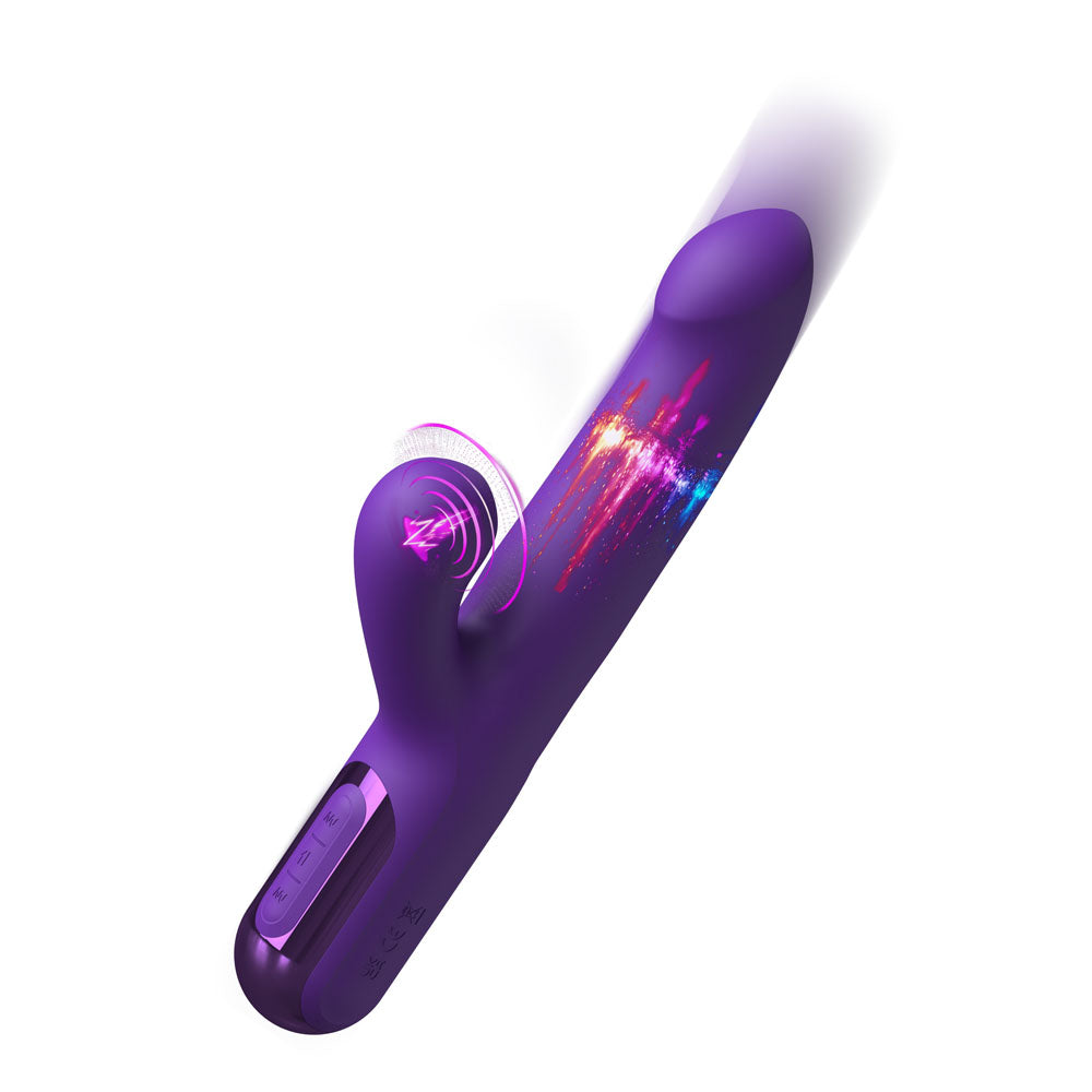 Fantasy For Her Super SoniX Thruster – 8.7 Inch USB Rechargeable Rabbit Vibrator > Vibrators > Ladies > Rabbit