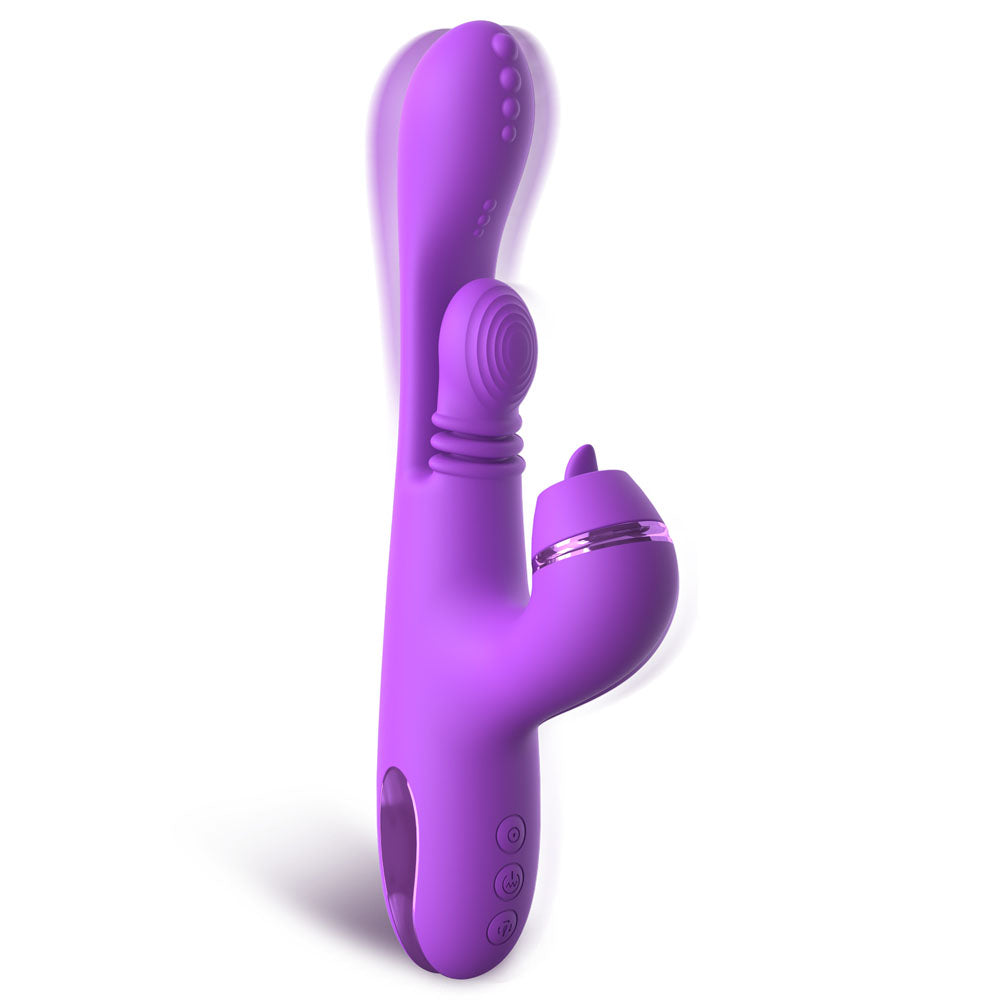 Fantasy For Her IntiMotion Pulse Pro 24 cm Swirling and Flicking Rabbit Vibrator > Vibrators > Ladies > Rabbit Multi