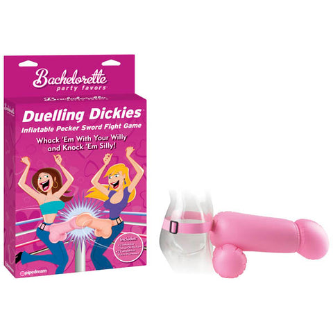 Duelling Dickies Game Inflatable Novelty Penises Party Game Bachelor & Bachelorette Items