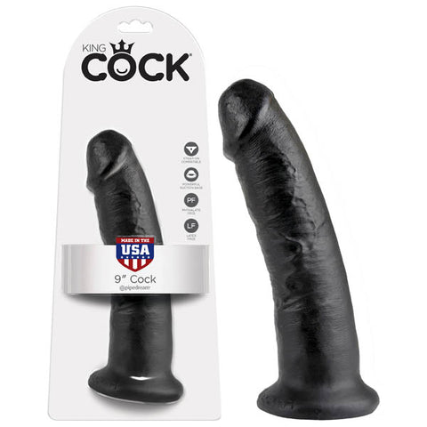 King Cock 9 Inch Realistic Dildo with Veins for Ultimate Pleasure