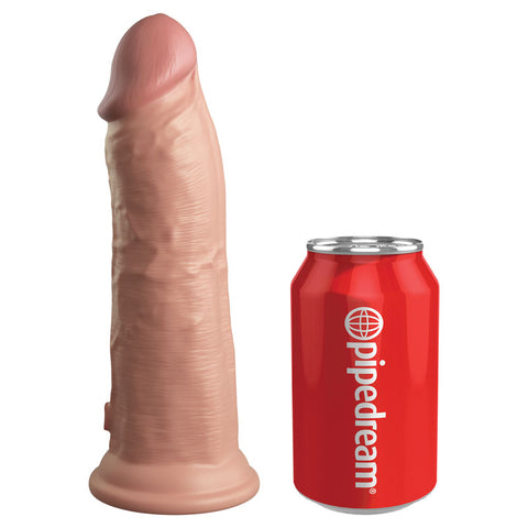 King Cock Elite 8 Inch Dual Density Silicone Dildo Flesh Dildos & Dongs