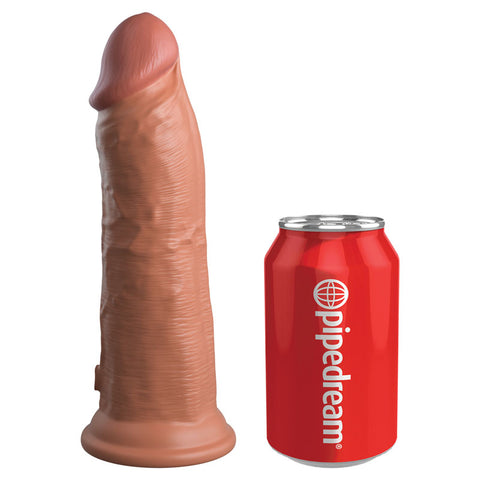King Cock Elite 8 Inch Dual Density Dildo Tan 20.3 Centimeter Dong Dildos & Dongs