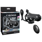 Fantasy C-Ringz (Black) – Remote-Controlled Vibrating Cock Blocker and Butt Plug > Cock Ring > Vibrating