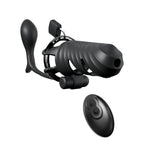 Fantasy C-Ringz (Black) – Remote-Controlled Vibrating Cock Blocker and Butt Plug > Cock Ring > Vibrating