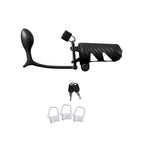 Fantasy C-Ringz (Black) – Remote-Controlled Vibrating Cock Blocker and Butt Plug > Cock Ring > Vibrating