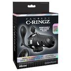 Fantasy C-Ringz (Black) – Remote-Controlled Vibrating Cock Blocker and Butt Plug > Cock Ring > Vibrating