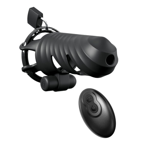 Fantasy C-Ringz (Black) – Remote-Controlled Vibrating Cock Blocker > Cock Ring > Vibrating