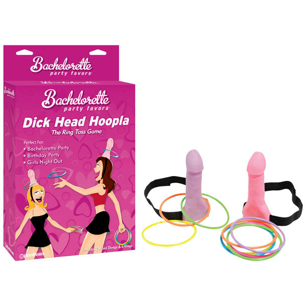 Dick Head Hoopla Ring Toss Game for Adults Parties Multi Bachelor & Bachelorette Items