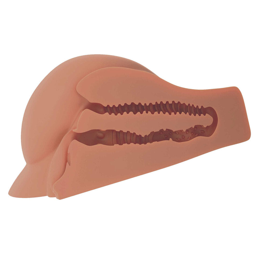 PDX Plus Perfect Ass Masturbator (Caramel Skin Tone) – Soft Textured Masturbator > Sex Toys For Men > Assbators