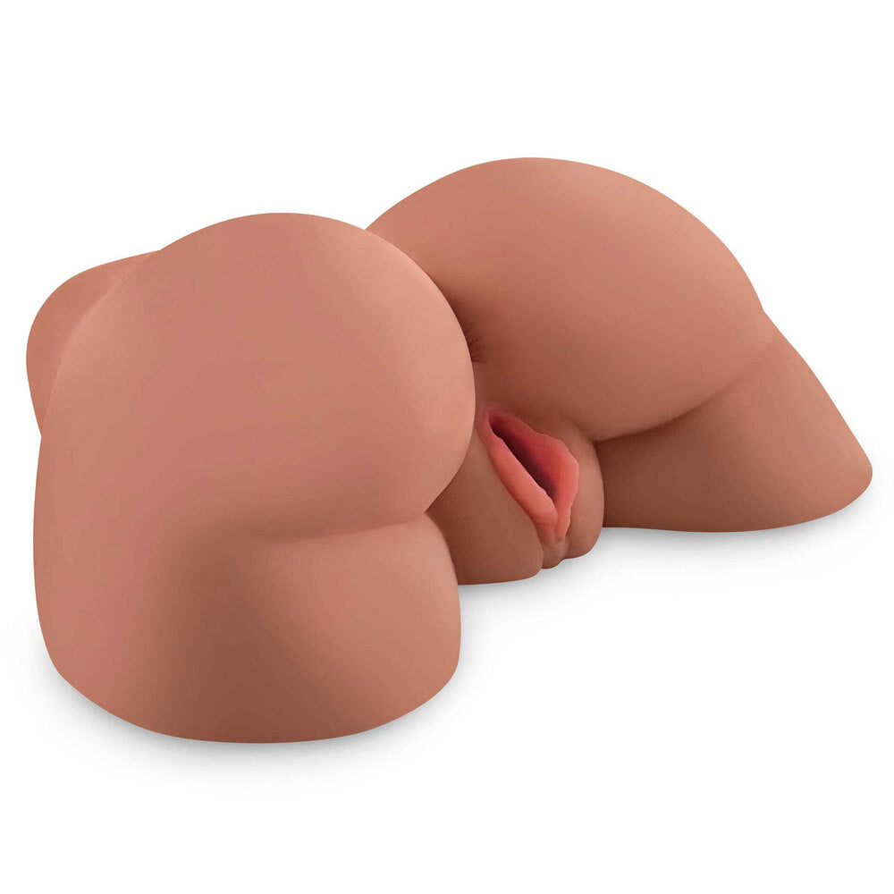 PDX Plus Perfect Ass Masturbator (Caramel Skin Tone) – Soft Textured Masturbator Secondary image