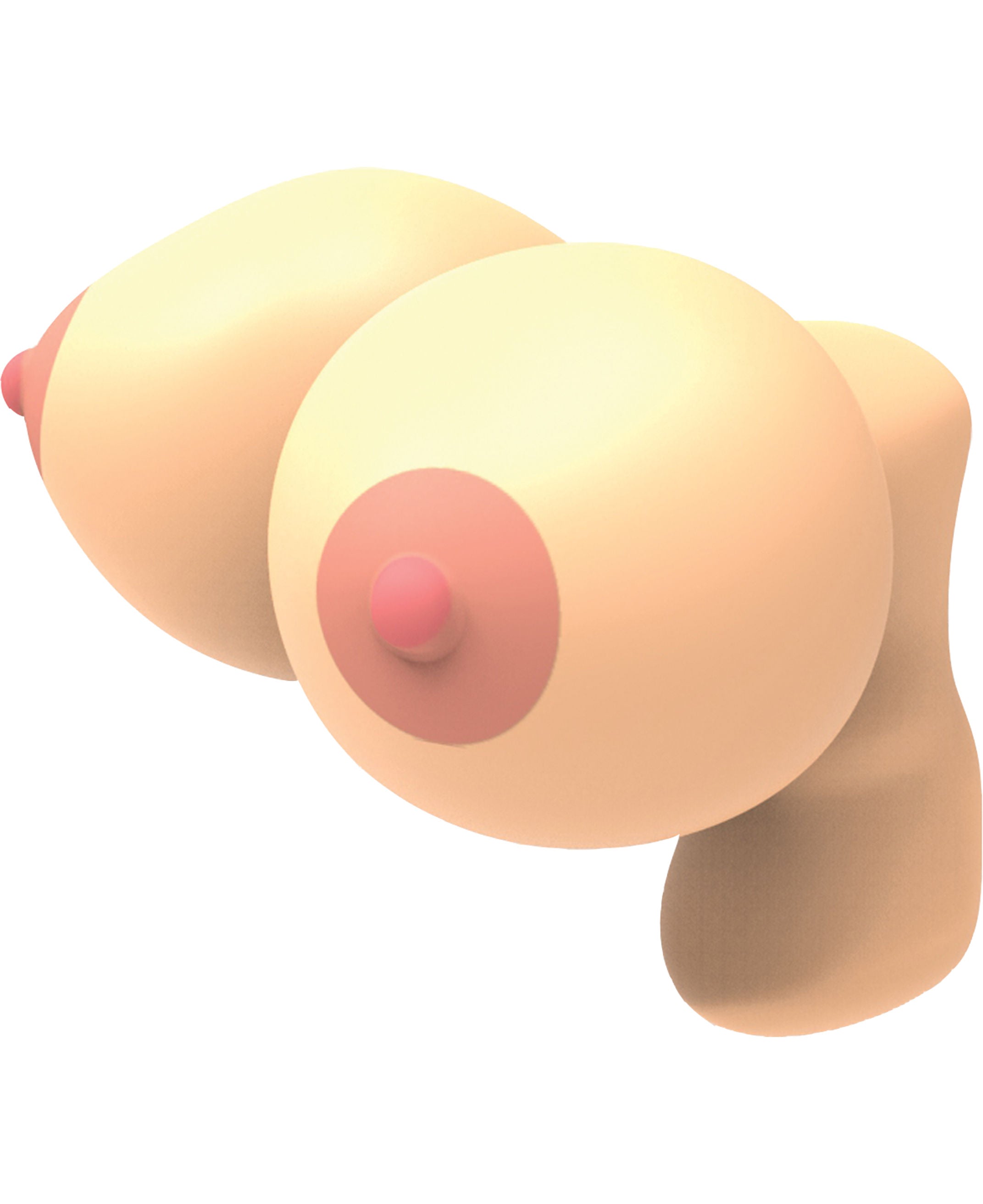 Boobie Squirt Gun Water Blaster Novelty Adult Party Toy Beige Gag Gifts & Novelties