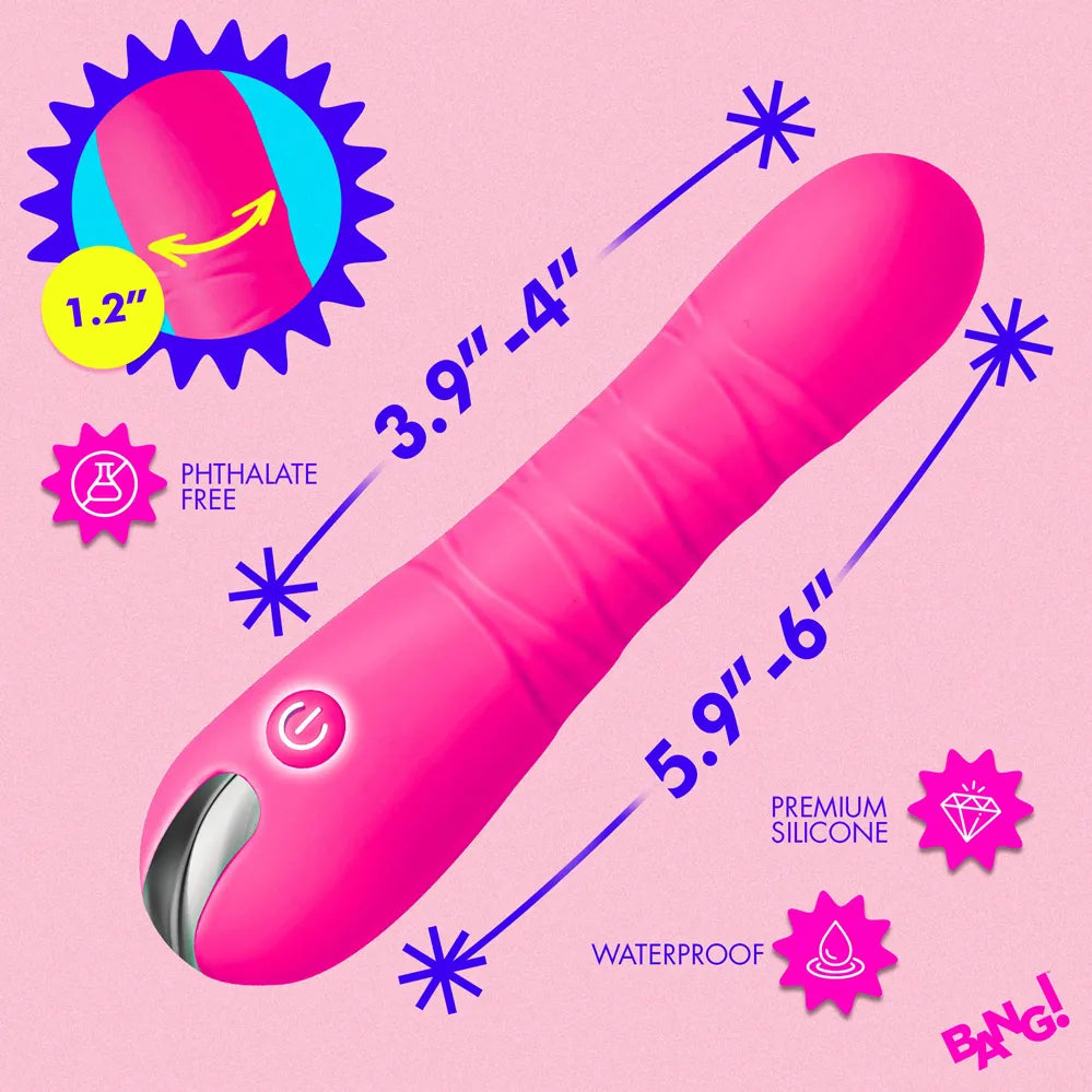 Thrusting Silicone Dildo – Waterproof Vibrating Silicone Dildo (6) > Dildos > Thrusting Dildos