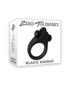Zero Tolerance Black Knight Cock Ring – Durable Silicone Ring > Cock Ring > Vibrating