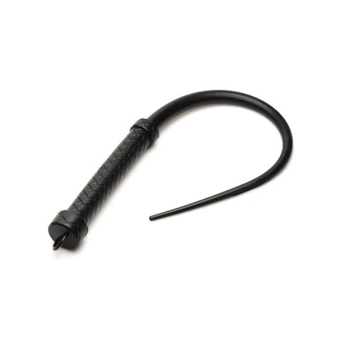 Master Series Viper Tail Silicone Whip Black Whips & Paddles