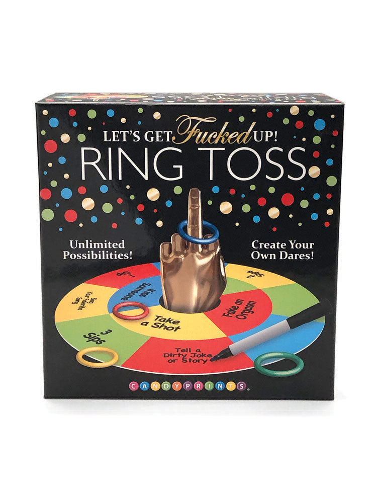 Lets Get Fucked Up Ring Toss Adult Party Game Default Title > Novelties > Bachelor & Bachelorette Items