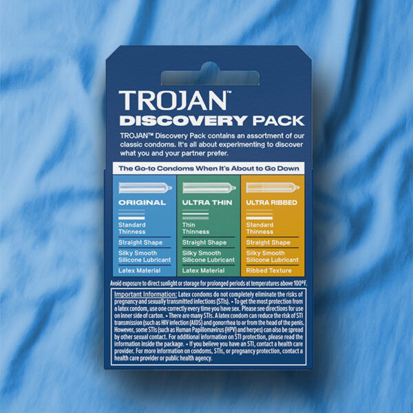 Trojan Discovery Pack – Condom 3 Pack Secondary image