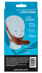 Original Accommodator Latex Dong Brown Adult Erotic Toy > Bondage Gear > Gags and Bits