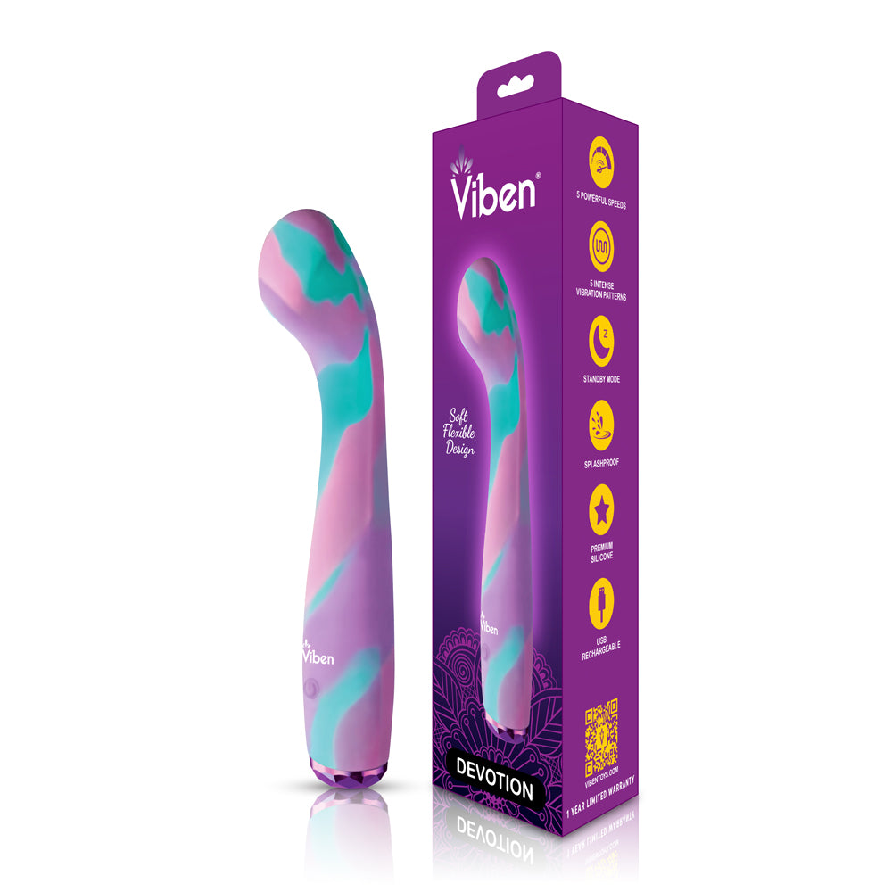 Viben Devotion G-Spot Massager Unicorn Silicone Vibrator > Sex Toys For Ladies > G-Spot Vibrators