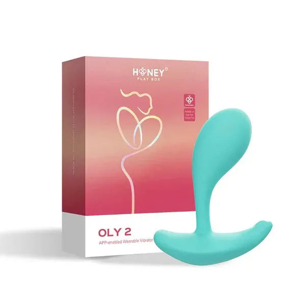 Oly 2 (Blue / Green ) – App-Enabled Wearable G-Spot Vibrator Blue > Sex Toys For Ladies > Panty Vibes