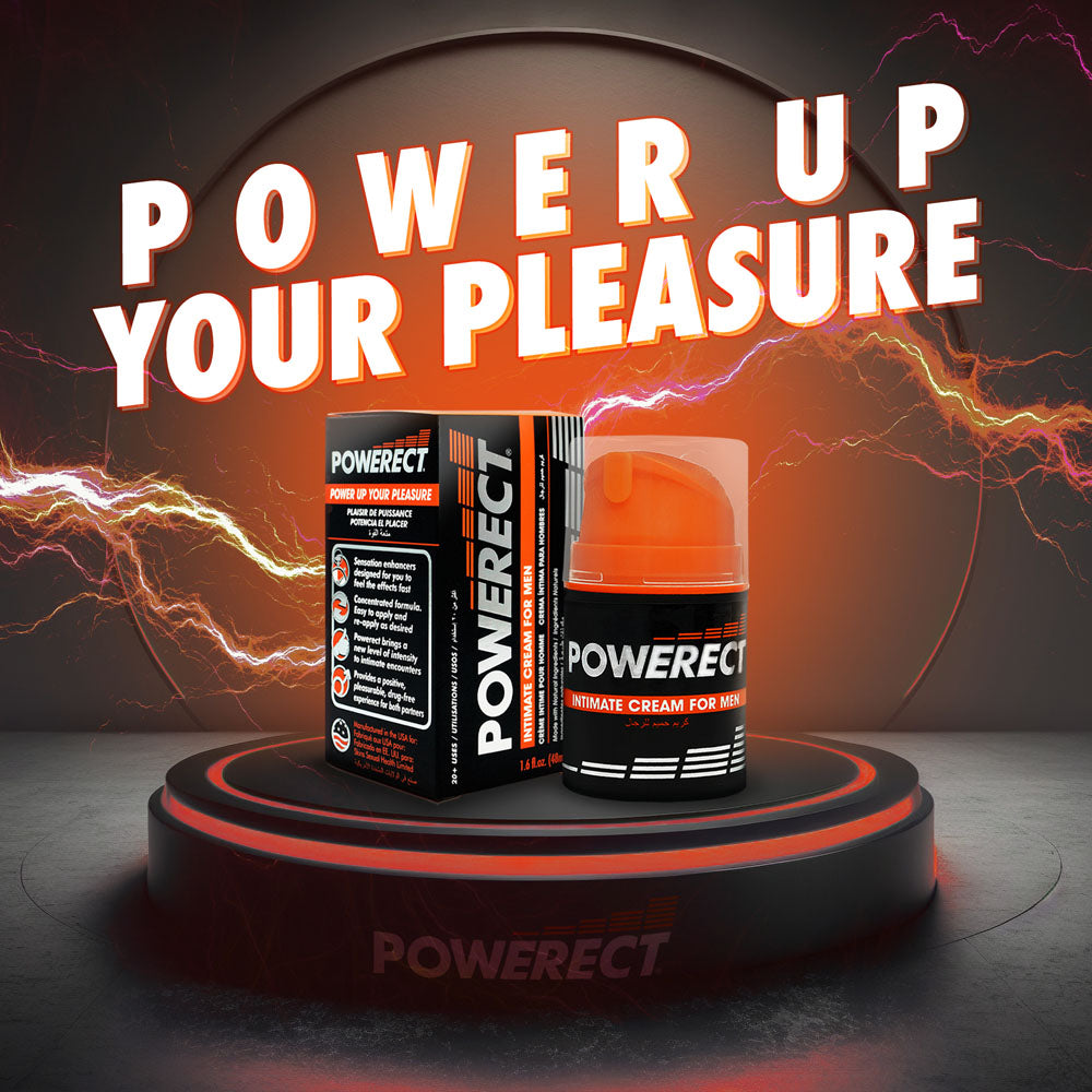 Powerect Cream 48ml Pump for Male Performance Enhancement ENHANCERS