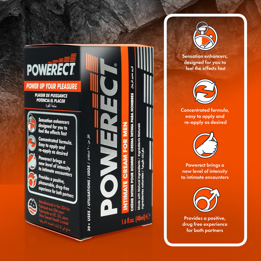 Powerect Cream 48ml Pump Dispenser – Advanced Topical Performance Formula Secondary image