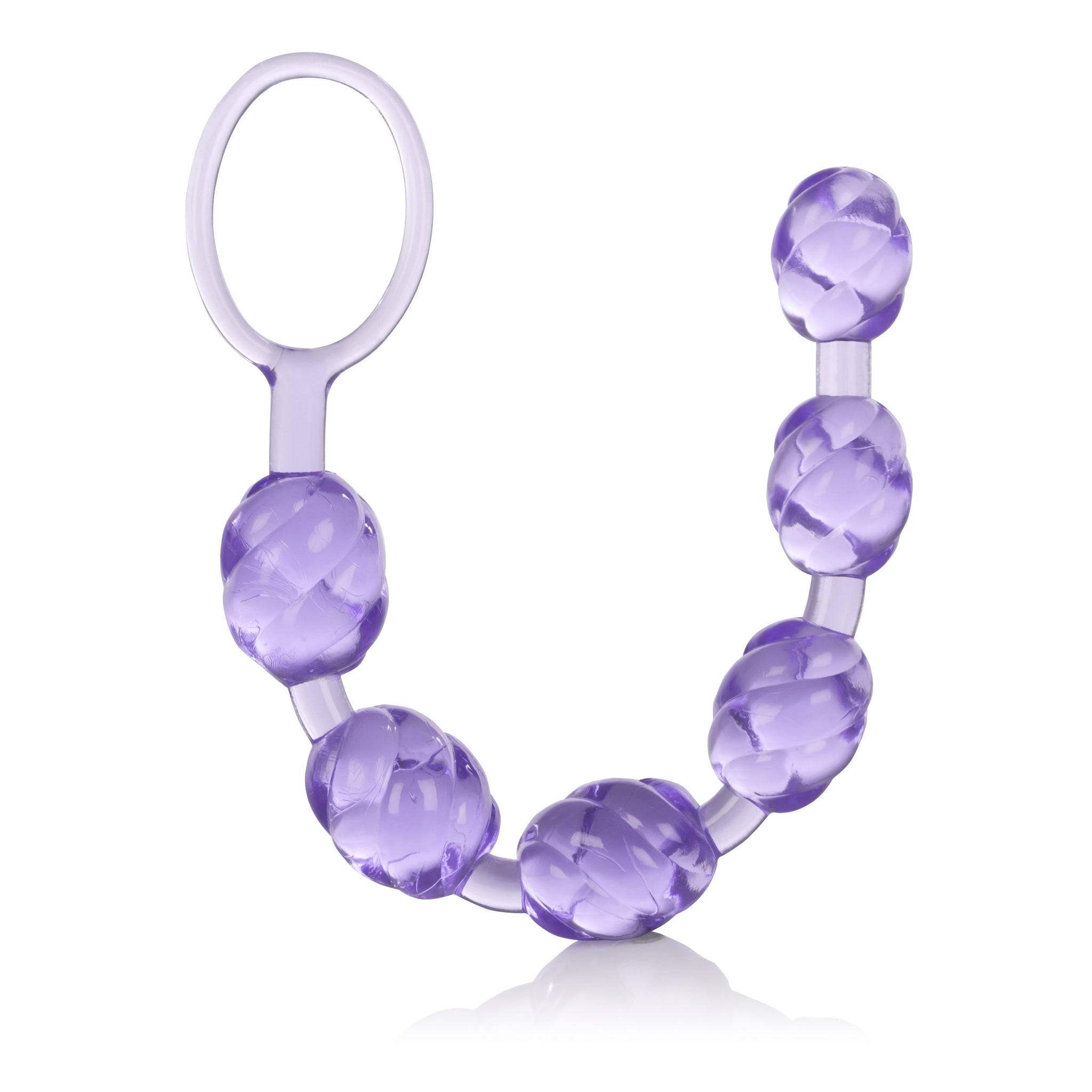 CalExotics Blue Swirl Pleasure Beads Flexible Anal Toy > Anal Range > Anal Beads
