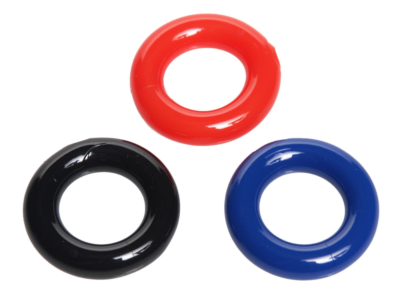 Stretchy Cock Ring 3 Pack for Stronger, Longer Lasting Erections Multi COCK RING Set