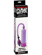 Pump Worx Beginners Power Pump (Purple) – Penis Pump > Pumps > Penis Pumps