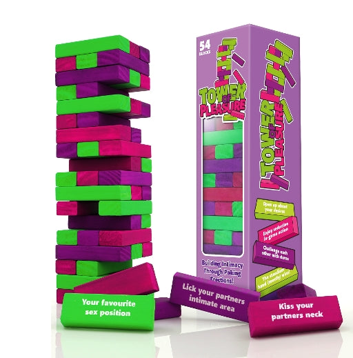 Play Wiv Me Tower of Pleasure Game – Adult Intimate Party Game > Novelties > Games