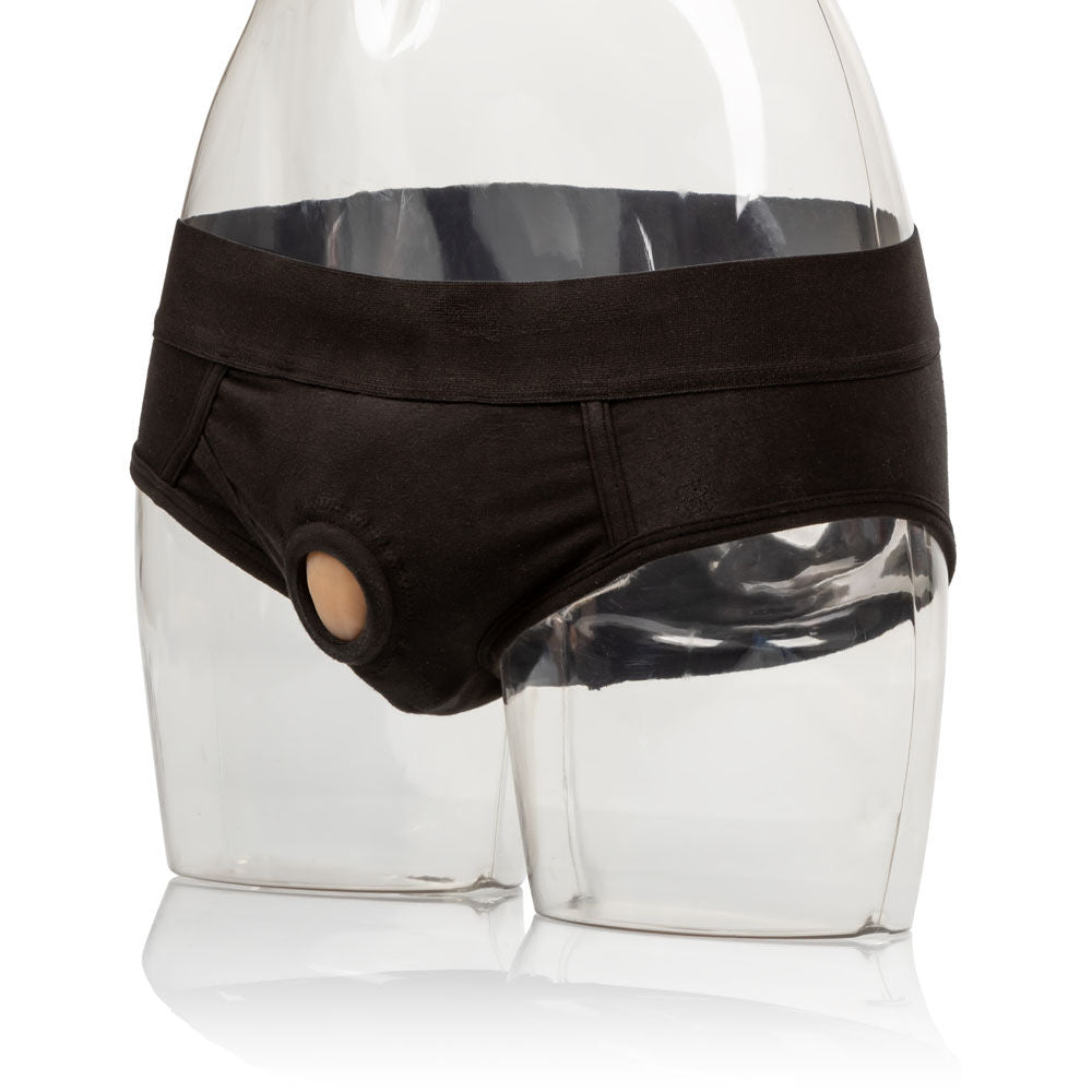 Packer Gear 4 Inch Silicone Packing Penis Tan for Secure Fit Packers