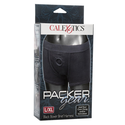 Packer Gear Boxer Harness Black Large to Xtra Large Bodyforms