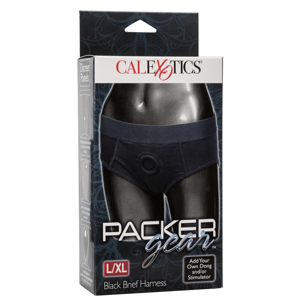 Packer Gear Brief Harness (Black) – Large to Extra Large Harness > Gender > Bodywear