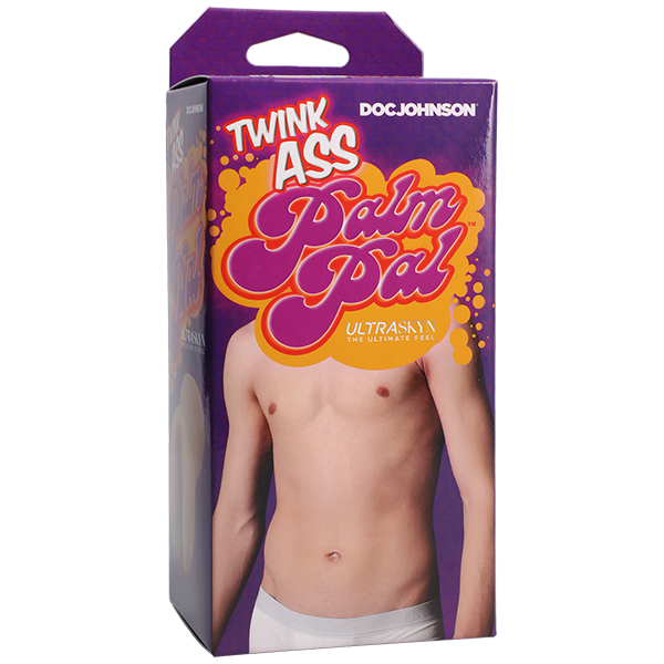 Palm Pal Twink Ultraskyn Stroker Ass Small Handheld Size Body Safe Strokers - Manual