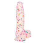 CalExotics Party Boy Silicone Studs 6 Inch Flexible Silicone Dildo – Flexible Toy > Dildos > Realistic Dildos