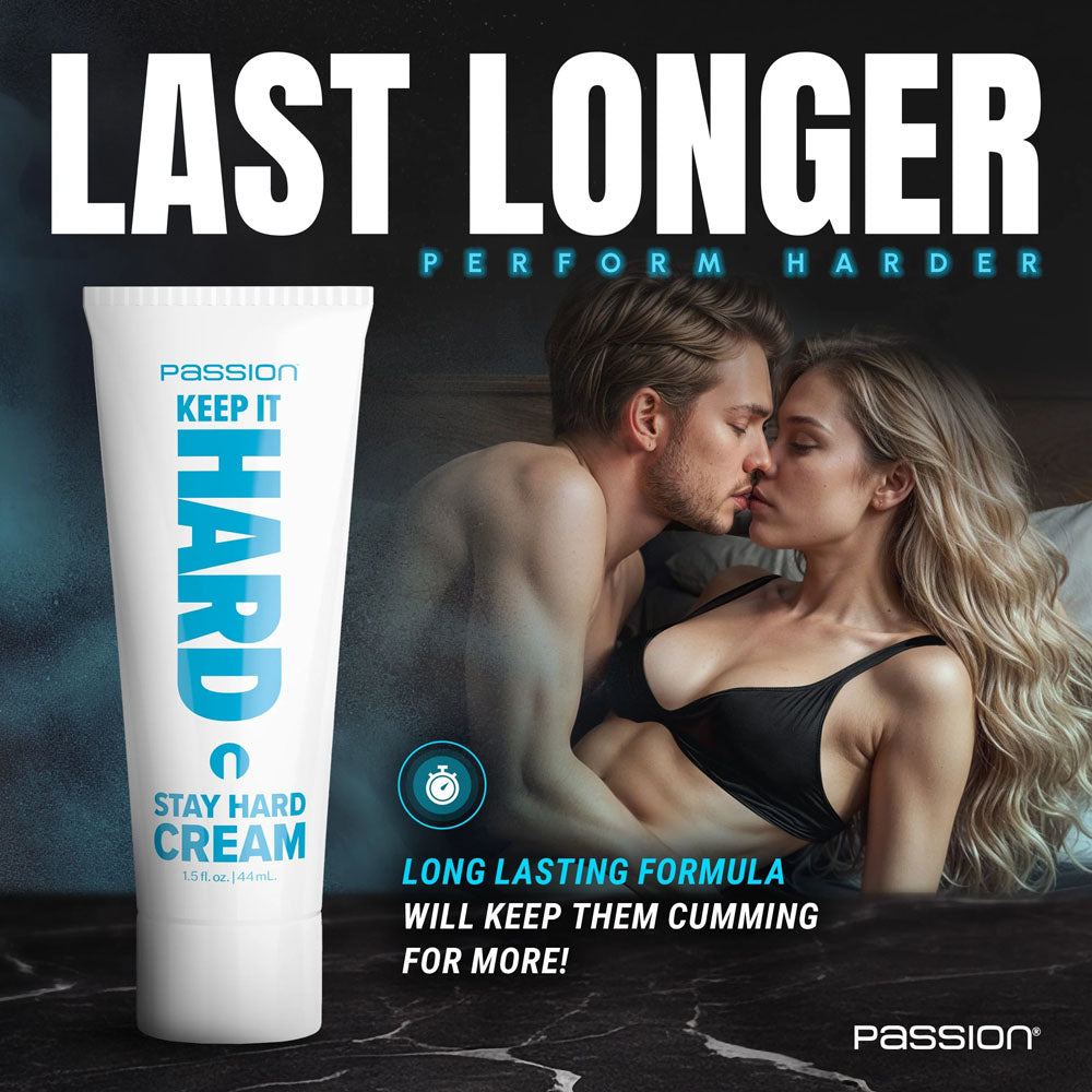 Passion Keep It Hard Stay Hard Cream – Long-Lasting Intimate Cream 44ml > Essentials > Mens Enhancers