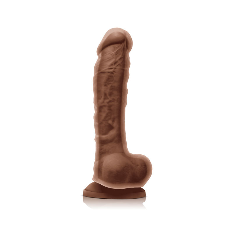 Colours Dual Density 8 Inch Realistic Silicone Dildo With Suction Cup > Dildos > Realistic Dildos