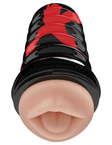Pdx Elite Air Tight Oral Stroker Male Masturbation Sleeve Strokers - Manual