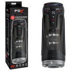 PDX Elite Moto-Bator Pro – USB Rechargeable Auto Stroker with Thrusting, Vibration, and Warming Functions > Sex Toys For Men > Masturbators Premium