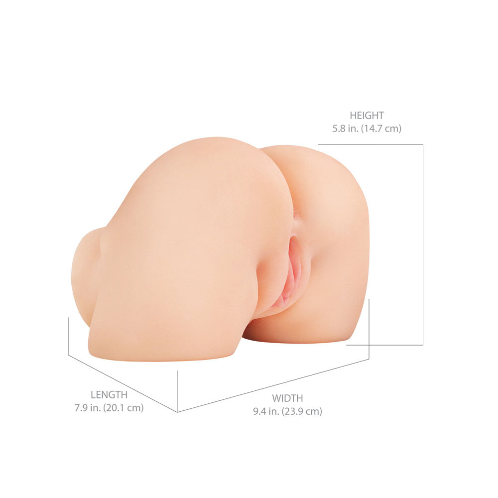 PDX Elite Shake That Ass USB Rechargechargeable Vibrating Mega Masturbator with Dual Motors Secondary image