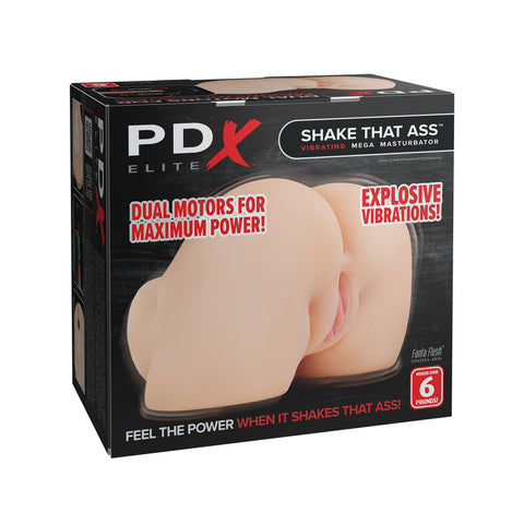 Pdx Elite Shake That Ass Usb Rechargeable Vibrating Mega Masturbator