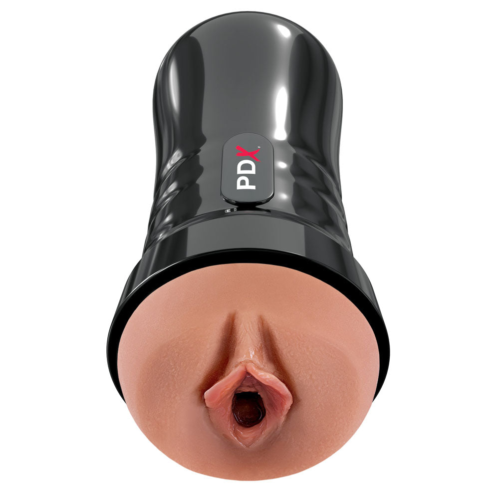 Pdx Extreme Wet Pussies Super Juicy Snatch Stroker Brown > Sex Toys For Men > Masturbators > Manual