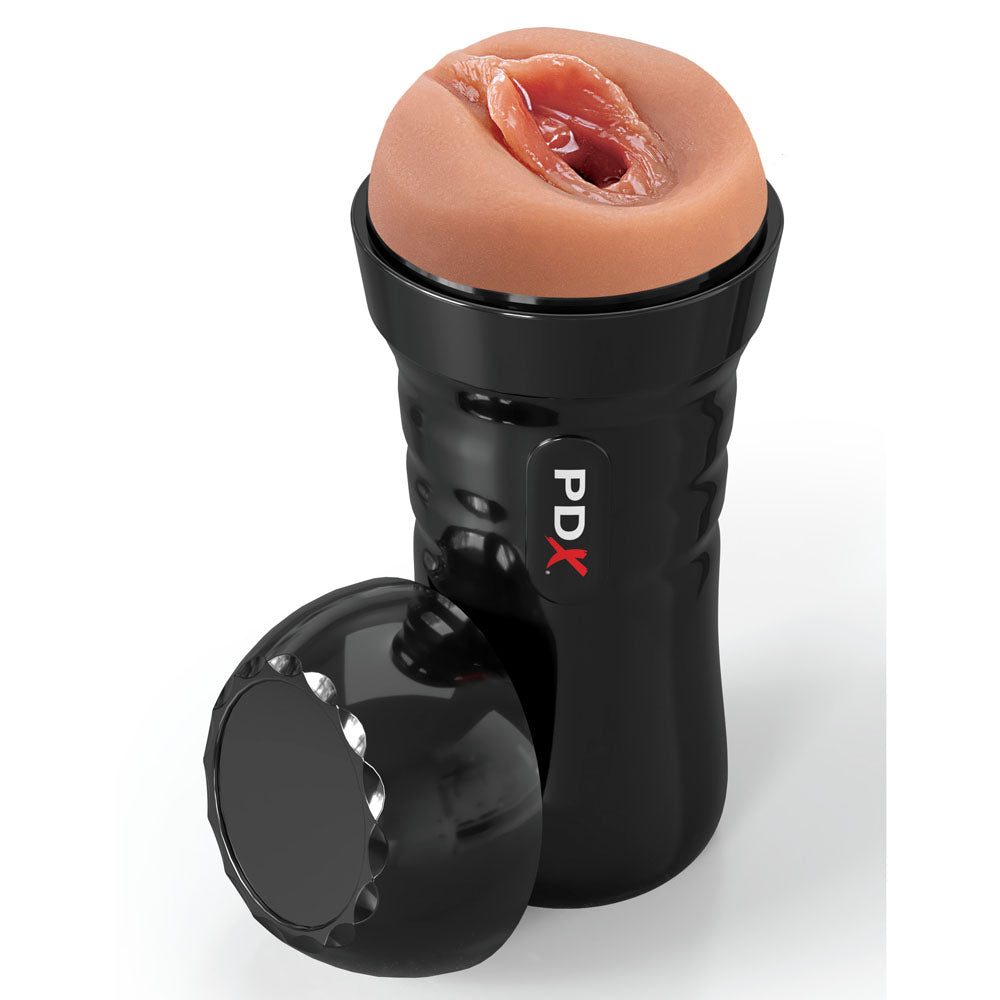 Pdx Extreme Wet Pussies Super Juicy Snatch Stroker Brown > Sex Toys For Men > Masturbators > Manual