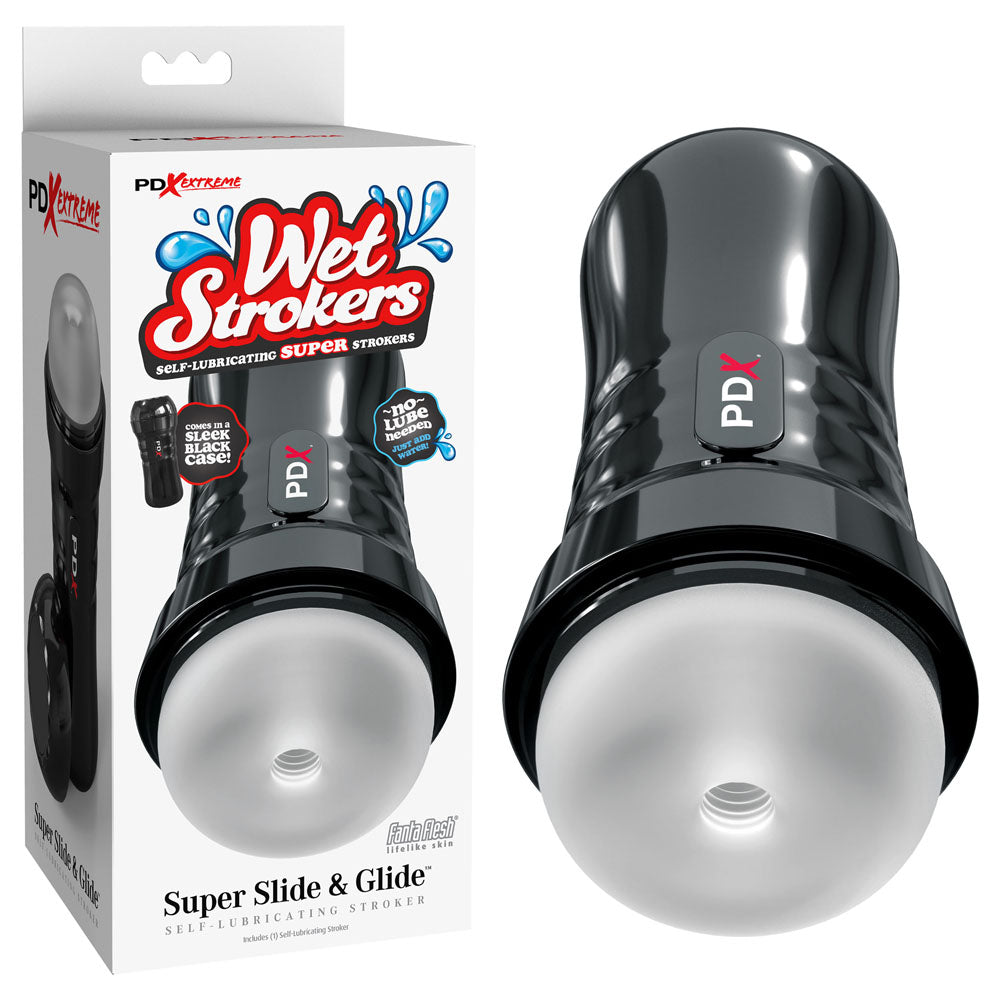 Pdx Extreme Wet Strokers Super Slide and Glide > Sex Toys For Men > Masturbators > Manual