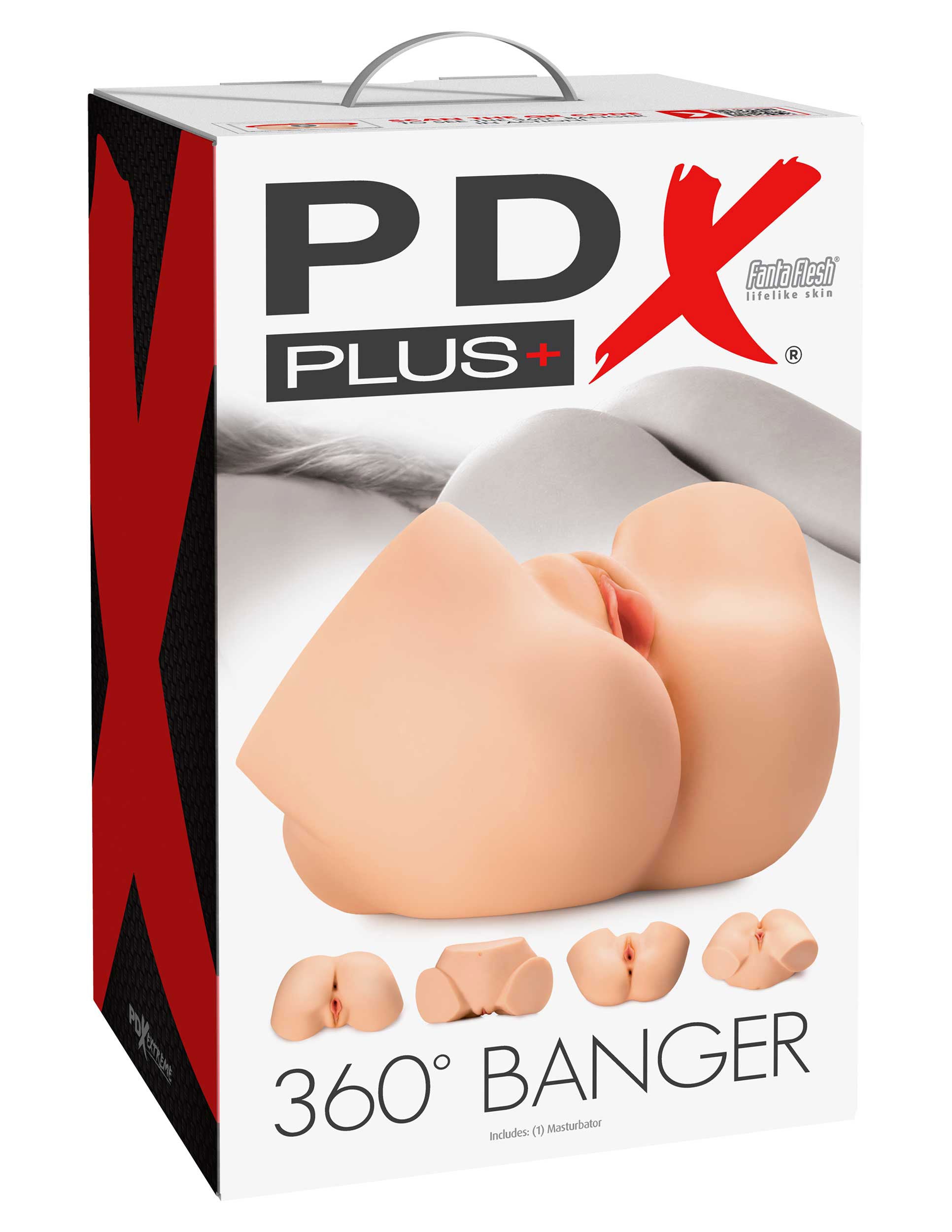 Pdx Plus 360 Banger Light Male Masturbator – All-Angles Design Male Masturbator > Sex Toys For Men > Masturbators > Manual Main image